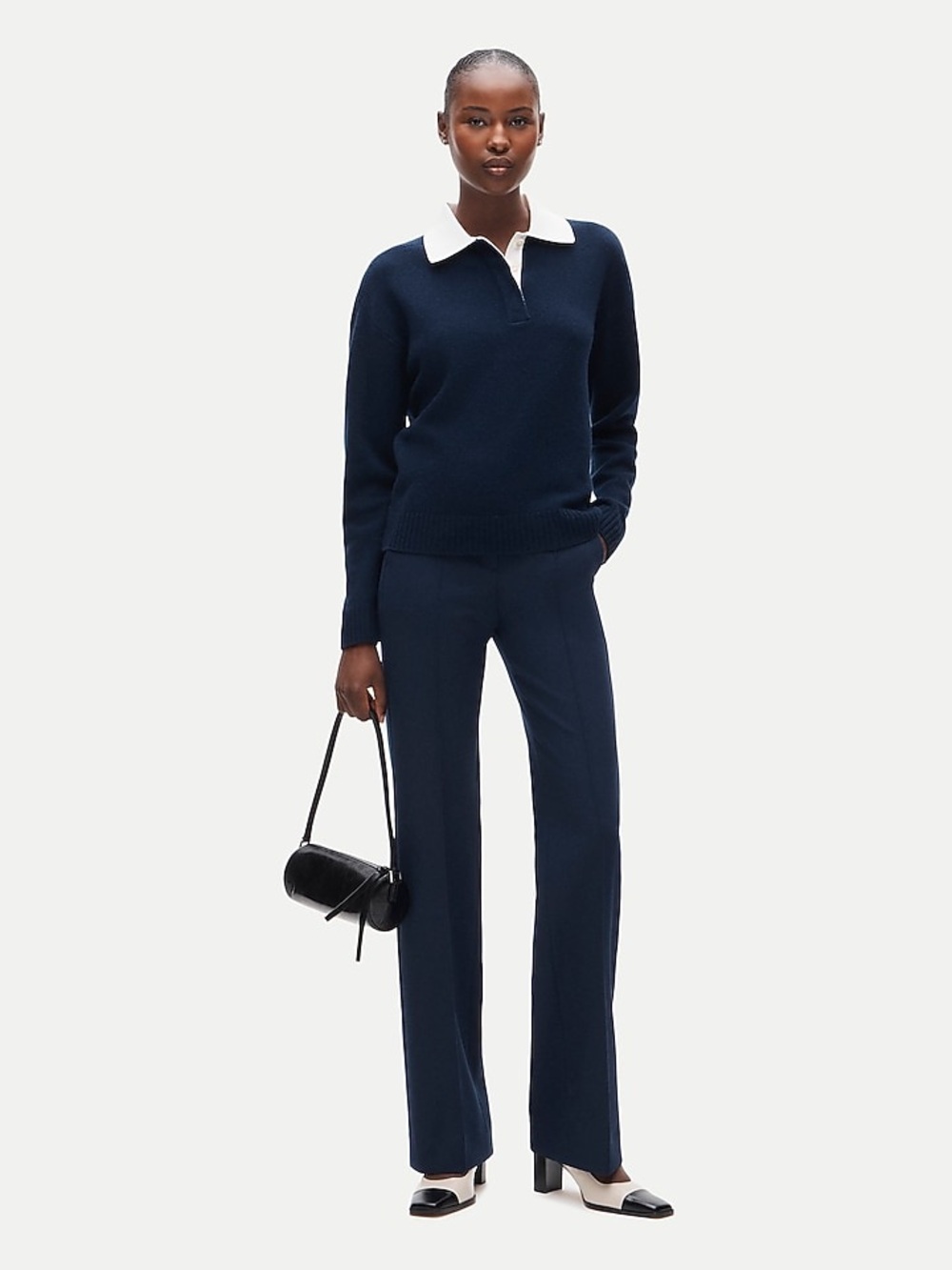 J Crew 365 Edie full-length trouser in four-season stretch